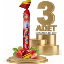 Afia Afibon Çilekli Çubuk Şeker 3x6,7 gr