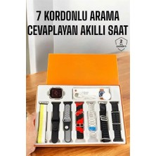 Akıllı Saat 7 Kordonlu Bildirim Görebilen Metal Kordon Gps Özelliği Tdms-07