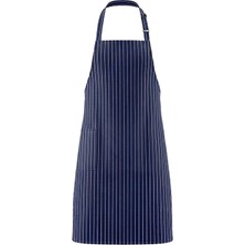 Quicksteps Professional Boyun Askılı Önlük Doruk Gabardin Lacivert Beyaz Lacivert Beyaz