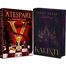 İndigo Kitap Ateşpare 2 Ciltli Tutuklu Zihinler Zindanı ve Kalıntı Ciltli (Ceren Melek) 2'li Set