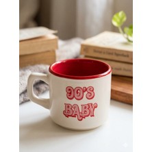 Palto Tasarım 90'baby Beyaz Venüs Kupa - Hediyelik Kupa Fincan Mug