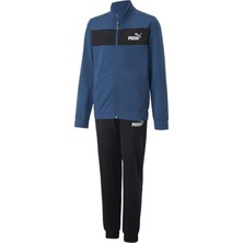 Puma Poly Suit Çocuk Eşofman Takımı – Lake Blue