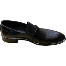 Güven Kundura Erkek Rugan Tokalı Bağcıksız Ayakkabı