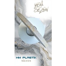 Hm Plastik Silves Pvc Kenar Bandı 22X0.80 150 mt (Tutkalsızdır)