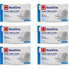 Nextone Esnek Fix Tıbbi Flaster Nonwoven 10CM x 5m - 6 Adet