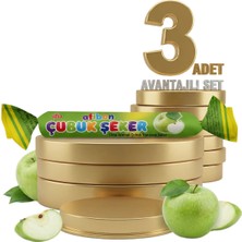 Afia Afibon Elmalı Çubuk Şeker 3x6,7 gr