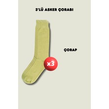 Outdoorun 3'lü Çorap Askerlik Seti - Temel ve Bedelli Askerlik Malzemeleri