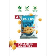Fellas Nohut Cipsi - Deniz Tuzlu (50 g) x 3 Adet
