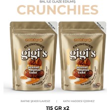 Gigis Food Bal Glazeli Yer Fıstığı, Hurma ve Muz Kurulu Atıştırmalık - Kuruyemiş ve Kuru Meyveli 2'li Paket