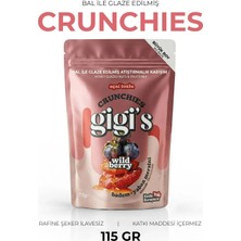 Gigis Food Bal Glazeli Açai Tozlu Badem ve Yaban Mersinli Atıştırmalık - Kuruyemiş ve Kuru Meyveli