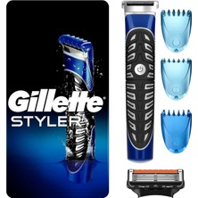 Storemax NO35 Gillette Fusion Proglide Styler 4'ü 1 Arada Tıraş Makinesi (Tıraş Bıçağı, Kenar Düzeltici, Sakal Şekillendirici ve Vücut)