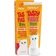 Storemax NO35 Kediler Için 9in1 Multivitamini Macunu, Tüy Eklem Glukozamin Yavru Sağlığı Destekleyici Malt 100ML