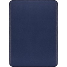 Storemax NO35 Comfyable Laptop Kılıfı 15 Inç MacBook Air 15" M3 Pro/max 2024 A3114 & M2 2023 A2941 ile Tam Uyumlu, Suni Deri Kılıf Kılıf, Gece Mavisi