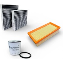 Psa Peugeot 208 1.2 Puretech Benzinli Filtre Bakım Seti 3lü Periyodik Bakım Seti