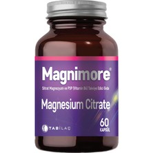 Storemax NO35 Magnimore Magnezyum Sitrat & P5P 60 Bitkisel Kapsül