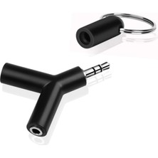 Storemax NO35 4495 3.5mm Kulaklık Stereo Çoklayıcı Çoğaltıcı Switch Splitter Anahtarlık Adaptör