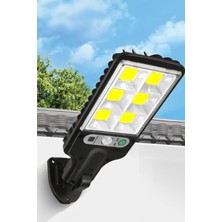 Storemax NO35 Güneş Enerjili Hareket Sensörlü 120 Ledli Solar Bahçe Sokak Mahalle Kapı Önü Aydınlatması 3 Modlu