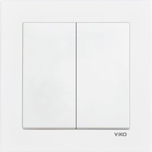 Storemax NO35 Viko Karre 55 Beyaz Komütatör C1 Mekanizma