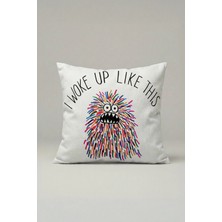 Viki Concept Renkli Karakterkırlent Kılıfı 070 – 45X45 cm Dekoratif Yastık Kılıfı