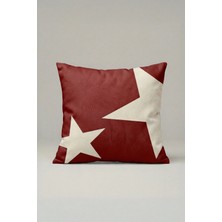 Viki Concept Modern Yıldız Desenli Kırlent Kılıfı 027 – 45X45 cm Dekoratif Yastık Kılıfı