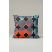 Viki Concept 3D Küre Desenli Modern Kırlent Kılıfı 043 – Geometrik Dekoratif Yastık Kılıfı 45X45 cm