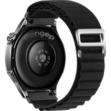 Storemax NO35 Rongep Huawei ile Uyumlu Travel Loop 22MM Kordon Gt6/gt6 Pro/gt5/gt5 Pro/gt4/gt3/gt3 Pro/gt2/gt2 Pro 46MM Için Rahat Kumaşlı Gt6 Pro Kordon Terletmeyen Konforlu Tasarım Gt6 Kordonu