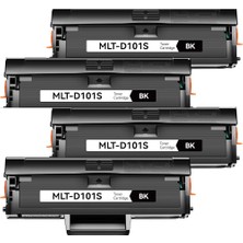 Samsung ML-2165, Samsung ML-2165W Uyumlu Siyah Çipli Muadil Toner (4 Adet) MLT-101S