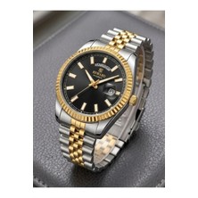 Reward Şık Kasa Çift Takvimli 5 Atm Su Geçirmez Erkek Kol Saati