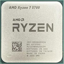 Amd Ryzen 7 5700 AM4PIN 65W Fansız (Tray)