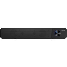 Storemax NO35 Lecoo DS111 6W Bluetooth + Kablolu Hoparlör - Bluetooth ve Kablolu Kullanım, Masaüstü, Pc, Tv, Laptop Uyumlu, 360° Surround Ses, 10M Kullanım Mesafesi, Soundbar Taşınabilir Speaker Hoparlör Siyah