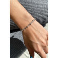 Spossy Silver Jewelry Zarif Sarmaşık Bileklik