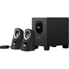 Storemax NO35 Logitech Z313 2.1 Subwoofer’lı Hoparlör Sistemi, 3.5 mm Giriş ve Kulaklık Jakı, Kablolu Kontrol Bölmesi, Kompakt Tasarım, Siyah