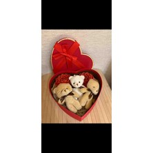 Ada Home Collection Kalpli Kutuda Ayıcık ve Mum Hediyelik Ürün