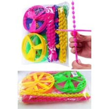 Storemax NO35 Oyunsal 20 Adet Dev Boy Uçan Daire - Dev Ufo Pervane - Dev Fırıldak Oyuncak