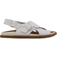 Camper Lluc Sandal Kadın Beyaz Sandalet K201880-003