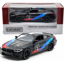 Kinsmart Bmw M8 Competition Coupe 1:38 Die-Cast Metal Model Araba Siyah