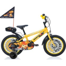 Carraro Monster 16 Jant Erkek Çocuk Bisikleti Sarı-Siyah