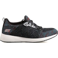 Nike Skechers Bobs Squad Pop Color Memory Foam Womens Sneaker Hafızalı Taban Kadın Günlük Spor Ayakkabı Siyah