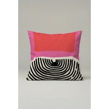 Viki Concept Coral Radius Kırlent Kılıfı 046 – Modern 45X45 cm Dekoratif Yastık Kılıfı