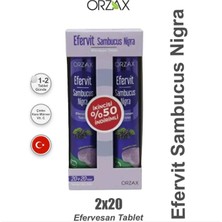 Orzax Efervit Sambucus Nigra Ikili Tablet 20+20 - Ikincisi %50 Indirimli
