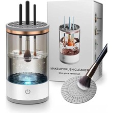 Storemax NO35 Busstier Otomatik Makyaj Fırçası Temizleyici - Derinlemesine Temizlik ve Hijyen Için USB Bağlantılı Fırça Temizleme Makinesi