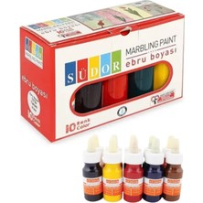 Ebru Boyası Set 10X25 ml Damlalıklı (SD890)