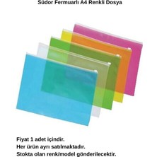 Südor Fermuarlı A4 Renkli Dosya (SB33)