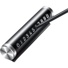 Mi7a Çevirmeli Araç Içi Telefon Park Numaratörü (Alüminyum Kasa)