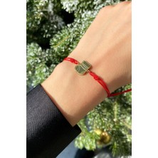 Spossy Silver Jewelry Yılbaşı Temalı Çorap Figürlü Ipli Bileklik