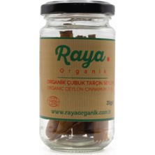 Raya Organik Organik Seylon Çubuk Tarçın 25 G