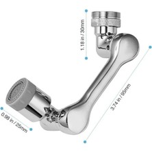 Ak Akrobat Musluk Başlığı