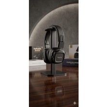 Heartz Clasic H10 Kafaüstü Wireless Bluetooth Kulaküstü Büyük Klasik Üst Kalite Kablosuz Kulaklık 120 Saat Bekleme 8 Saat Aktif Müzik 5.4 Version Bluetooth Siyah