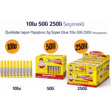 Khi-Zai Quickstar Japon Yapıştırıcı 3g Süper Glue Siyanoakrilat Hızlı Yapıştırıcı