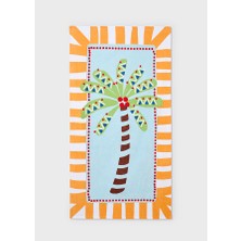 Mayoral Kız Çocuk Desenli Havlu Lila 10225